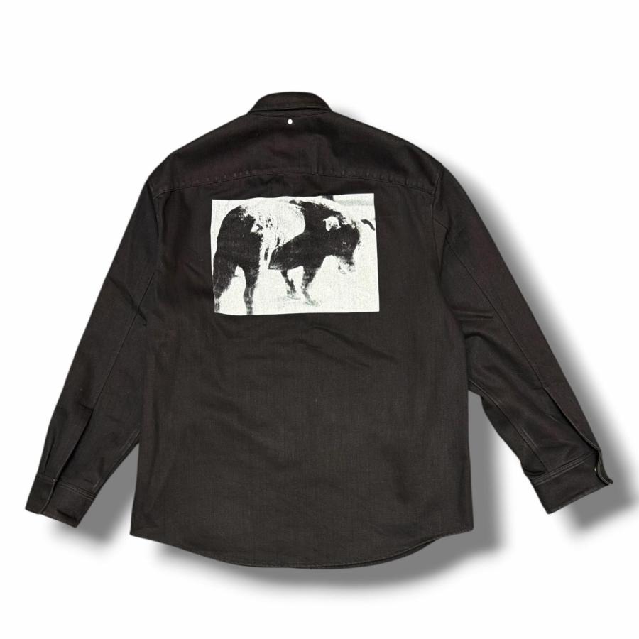 OAMC オーエーエムシー TOTEM SHIRT トーテムシャツ 長袖 デニムシャツ