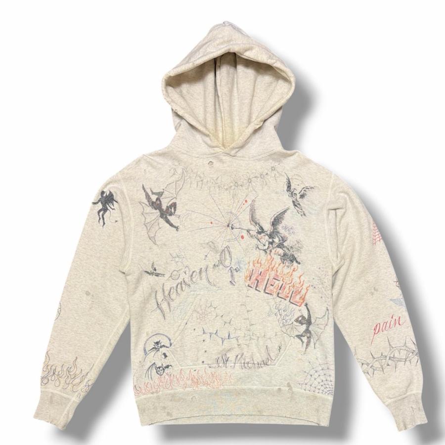 SAINT MICHAEL × Dr.Woo セントマイケル ドクターウー 21AW HOODIE_DR 