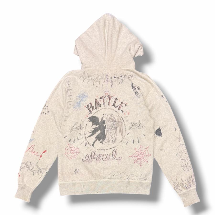 SAINT MICHAEL × Dr.Woo セントマイケル ドクターウー 21AW HOODIE_DR 