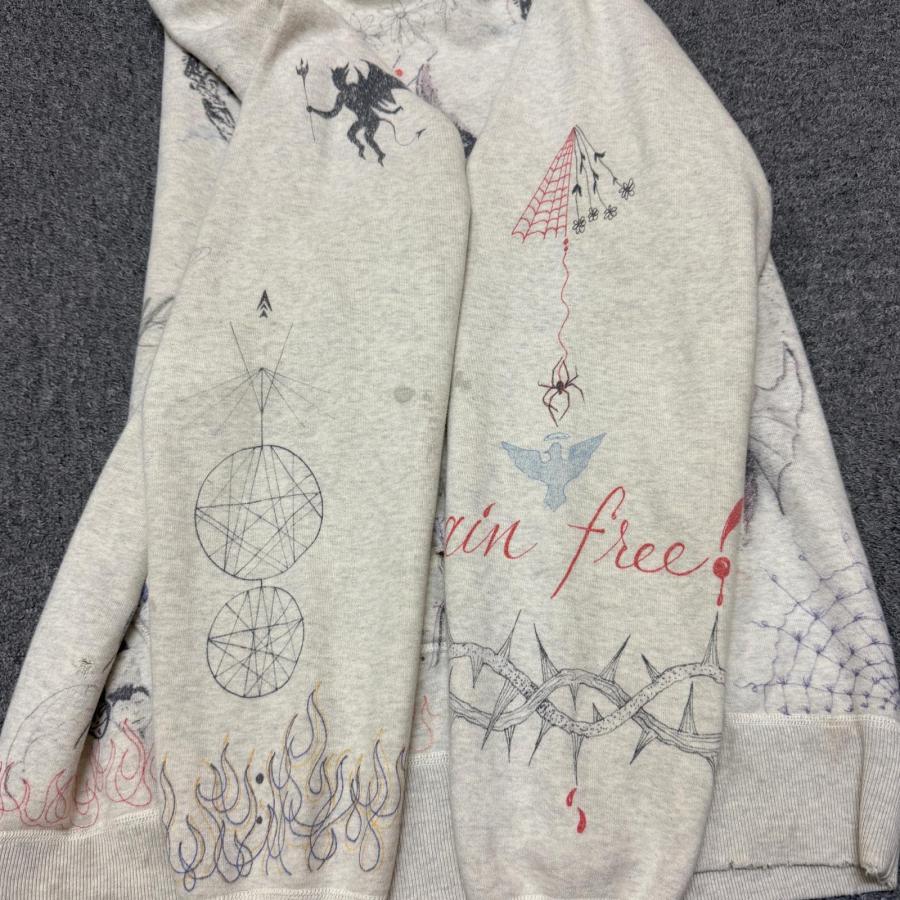 SAINT MICHAEL × Dr.Woo セントマイケル ドクターウー 21AW HOODIE_DR 