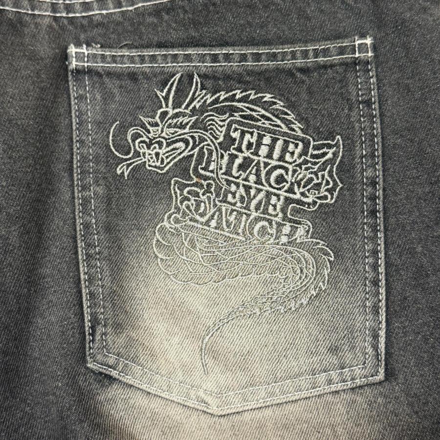 BlackEyePatch ブラックアイパッチ DRAGONS EXTRA BAGGY JEANS