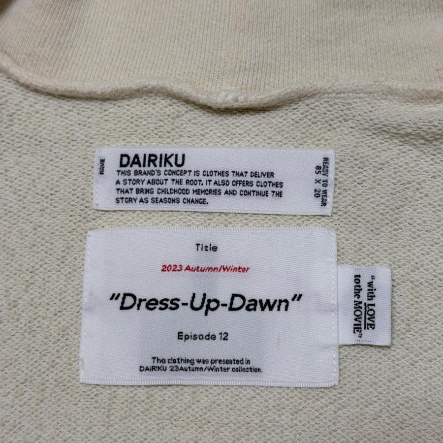 DAIRIKU ダイリク 23AW Water-repellent Vintage Wash Hoodie 