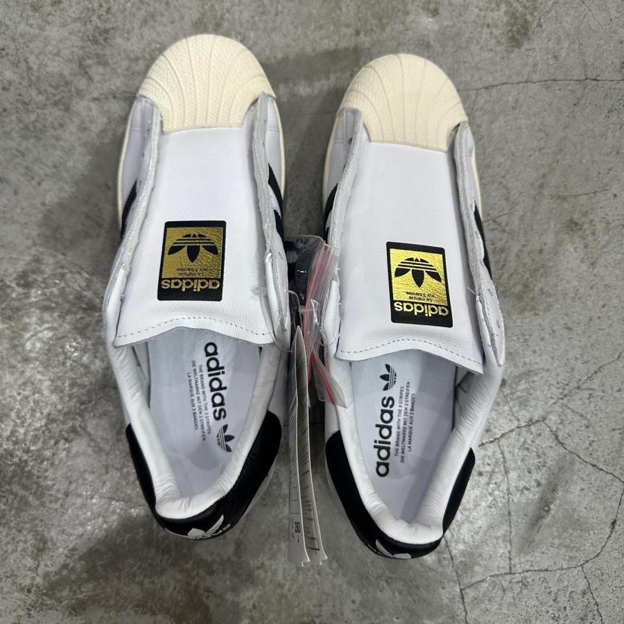 【極美品】adidas SUPERSTAR LACELESS 天然皮革 金ベロ adidas（アディダス） 未使用品 Superstar Laceless スーパースター