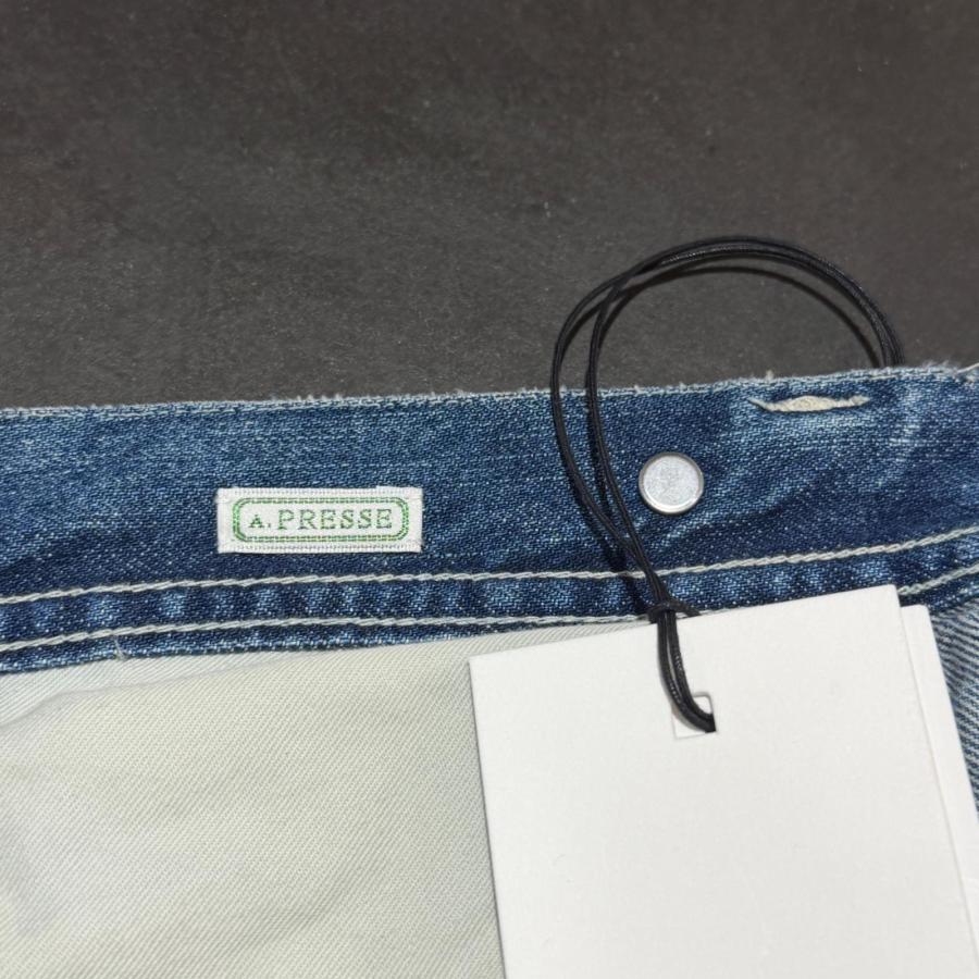 未使用品 A.PRESSE アプレッセ 26SS STYLE1 Vintage Denim Logger