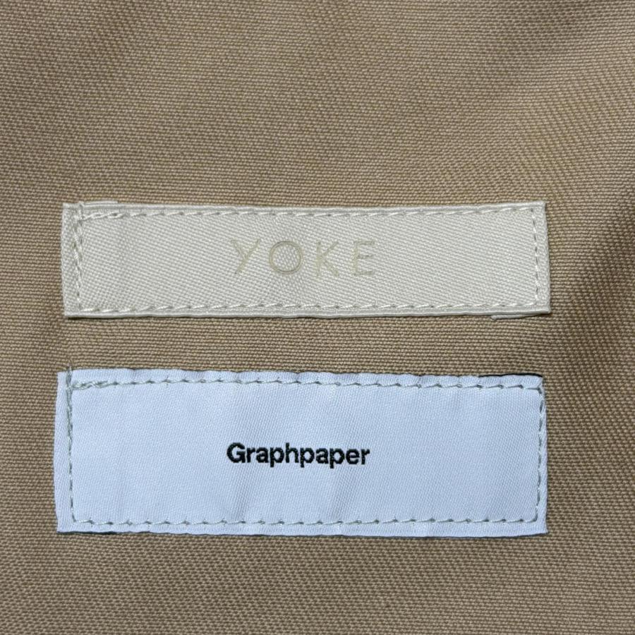 Graphpaper×YOKE グラフペーパー ヨーク 23AW 2Pleated Wide Trousers