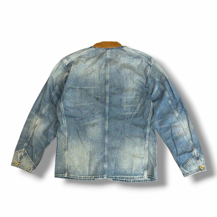 未使用品 RRL ダブルアールエル 26SS Corduroy-Collar Indigo Denim 