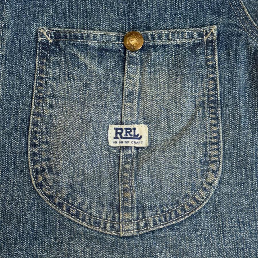 未使用品 RRL ダブルアールエル 26SS Corduroy-Collar Indigo Denim 