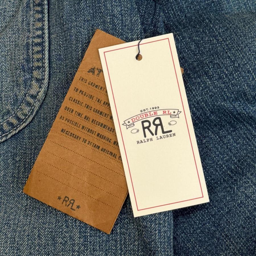 未使用品 RRL ダブルアールエル 26SS Corduroy-Collar Indigo Denim 