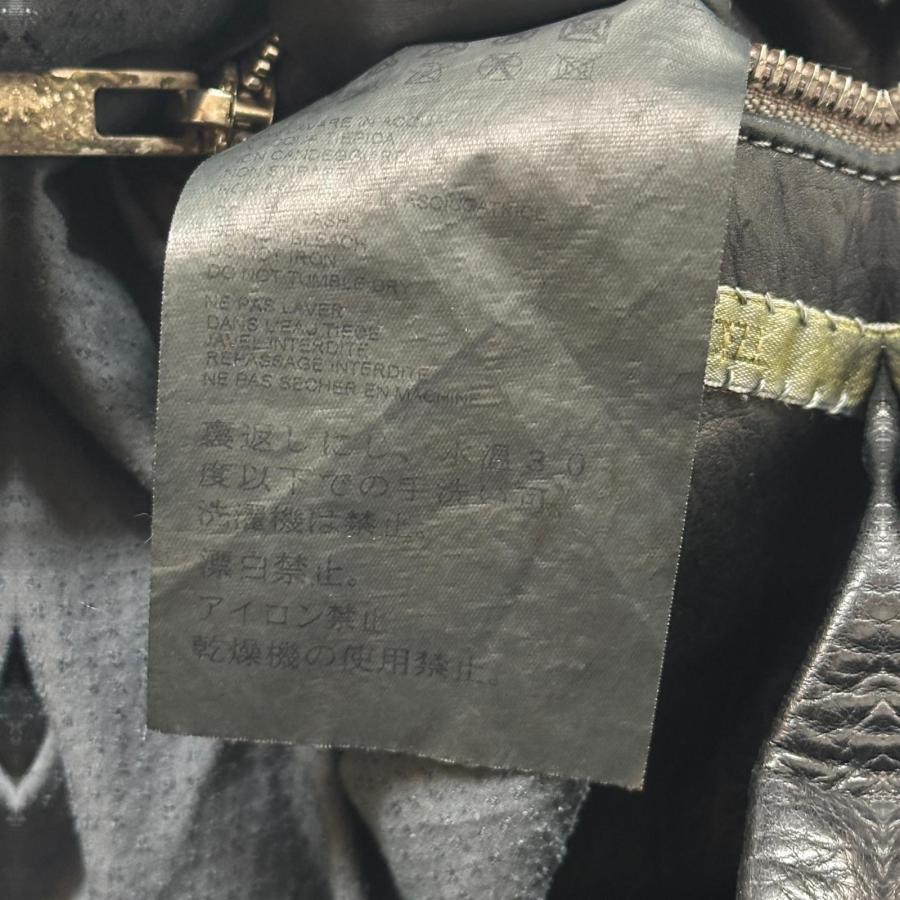 Carol Christian Poell キャロルクリスチャンポエル HIGH NECK LEATHER 