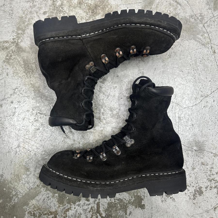 GUIDI グイディ コンバットマウンテンブーツ レザーブーツ ブラック 41 