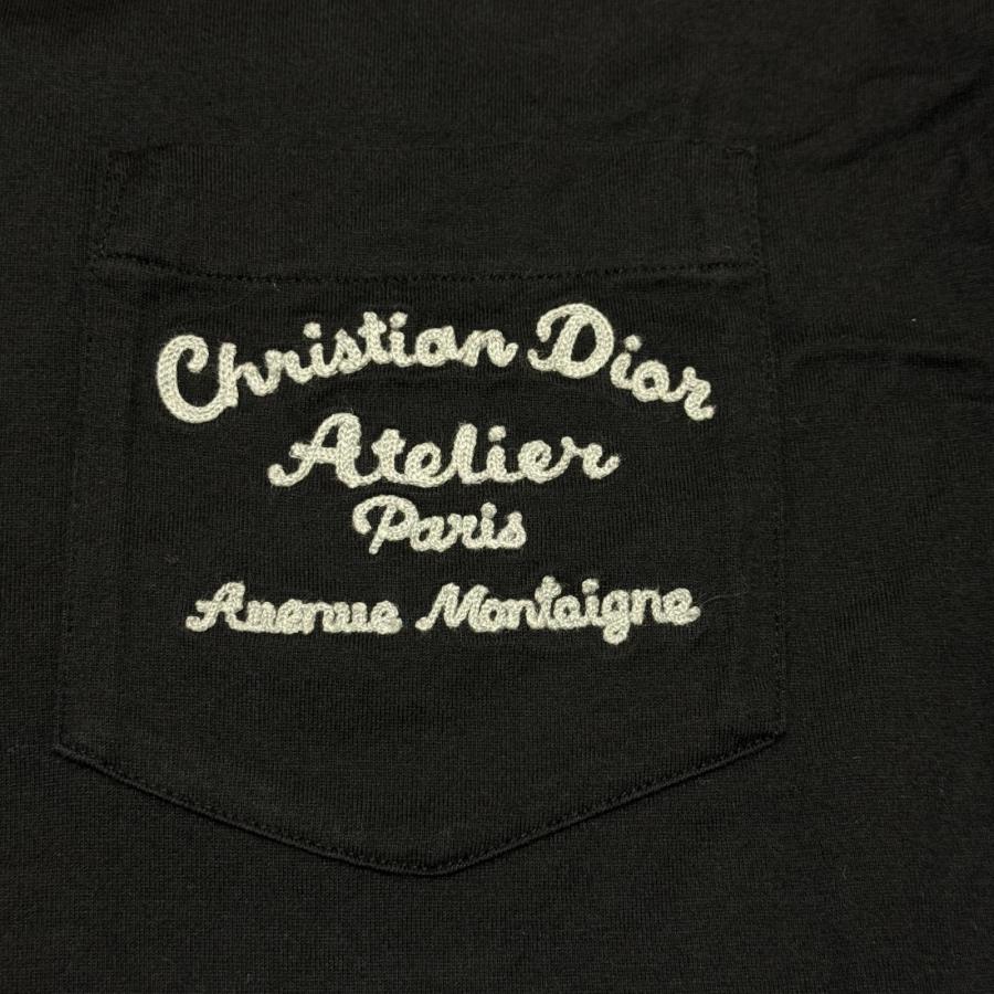 Dior HOMME DIOR ディオール・オム Atelier刺繍 胸ポケットTシャツ