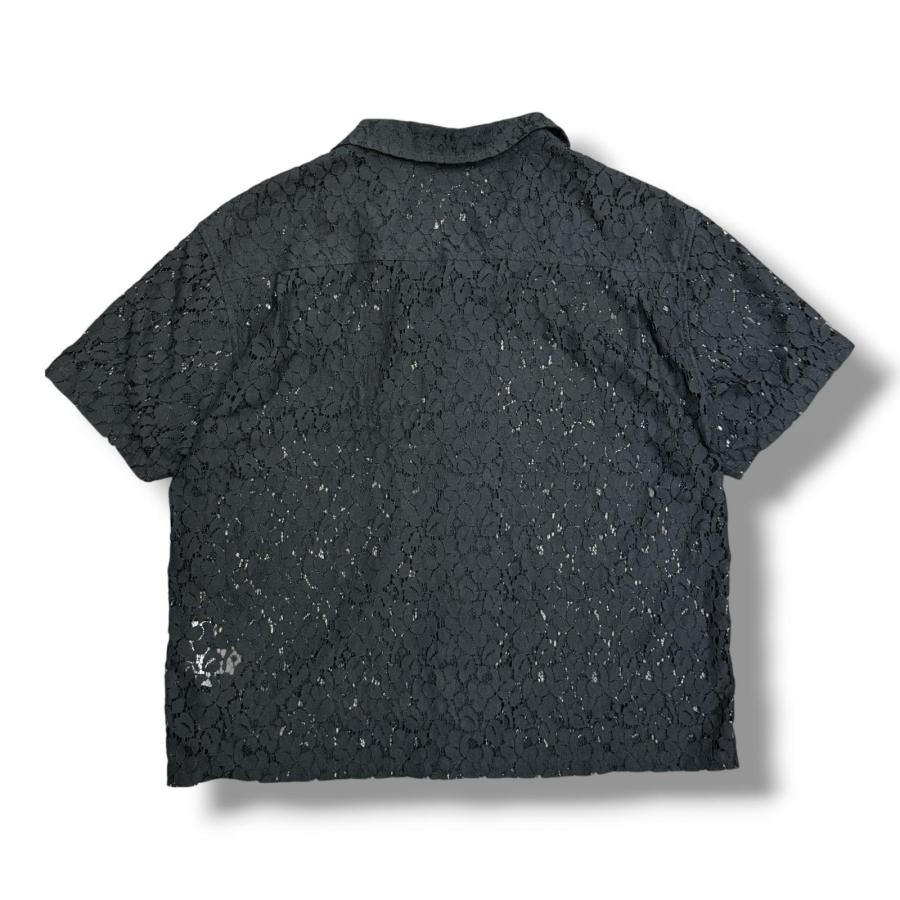Stussy 開襟シャツ　 半袖シャツ M 総柄 STUSSY（ステューシー） 21SS Floral Pattern Lace フローラルパターン