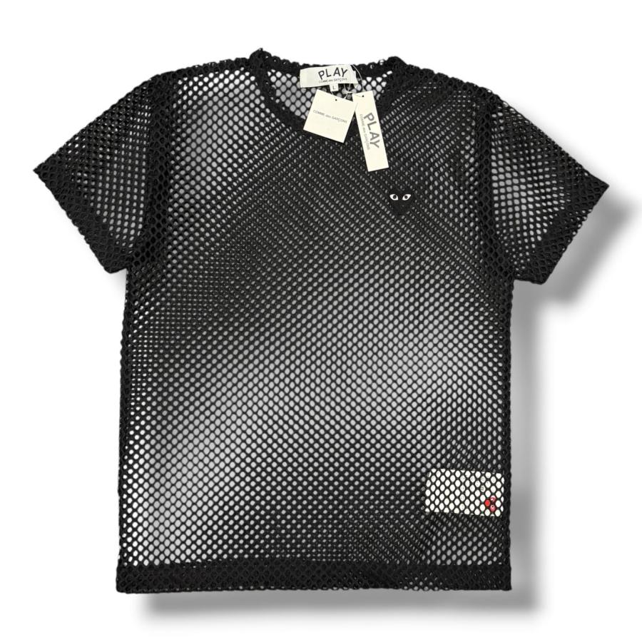 メンズ BLACK COMME des GARÇONS メッシュカットソー L