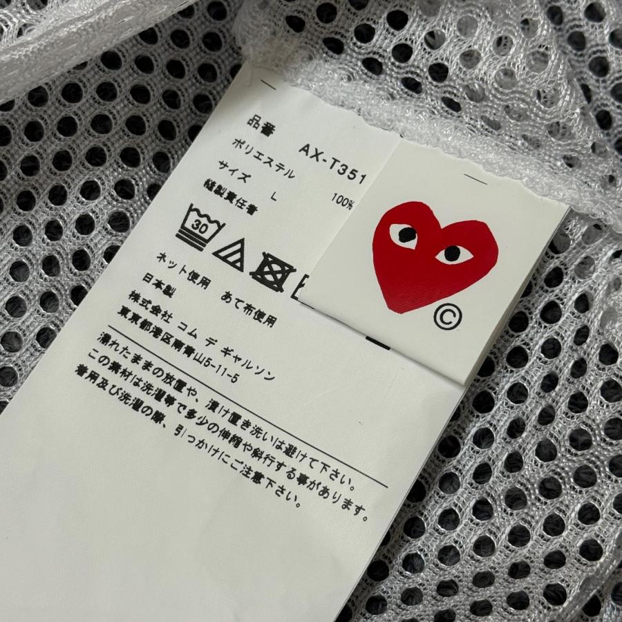 未使用品 PLAY COMME des GARCONS プレイコムデギャルソン RED EMBLEM 