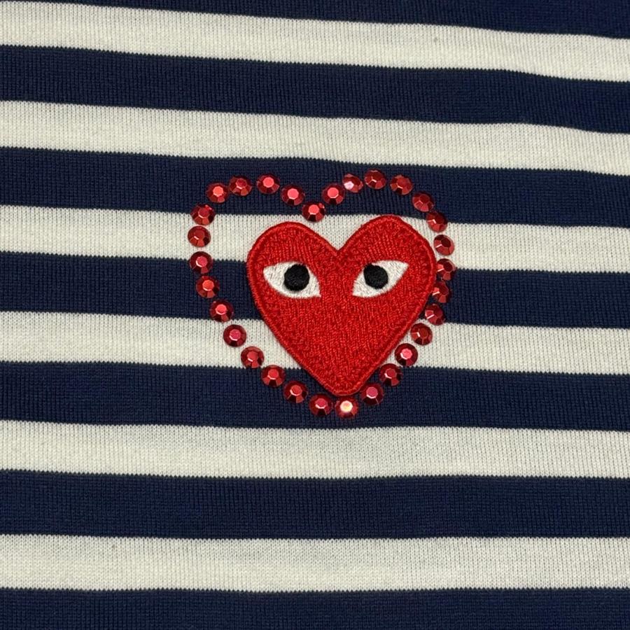 未使用品 PLAY COMME des GARCONS プレイコムデギャルソン Border L/S 