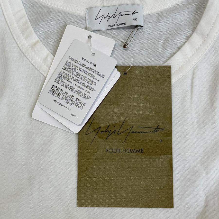 yohji yamamoto 大切込　半袖カットソー Yohji Yamamoto（ヨウジヤマモト） 25AW Short-sleeved printed T