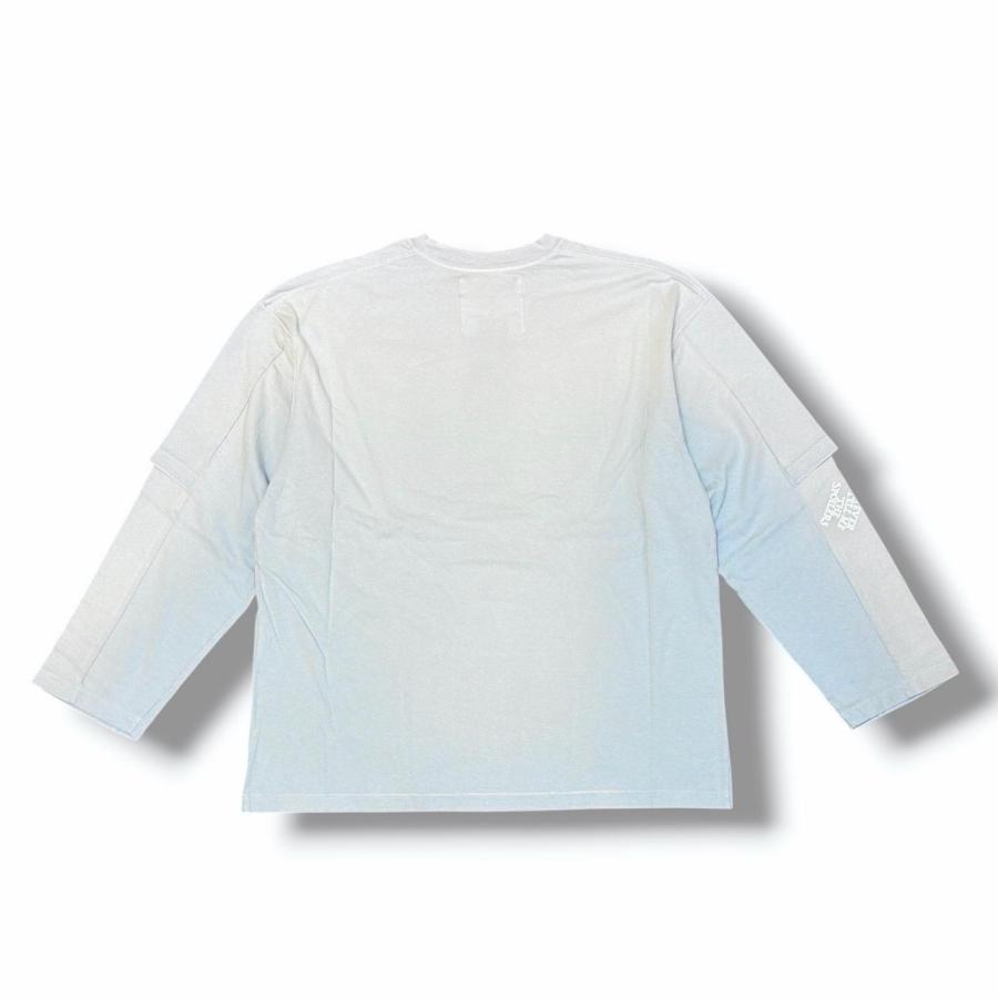 DAIRIKU ダイリク テキストプリント 長袖カットソー DAIRIKU ダイリク 25AW TATTOO Switching Tee タトゥースイッチングT