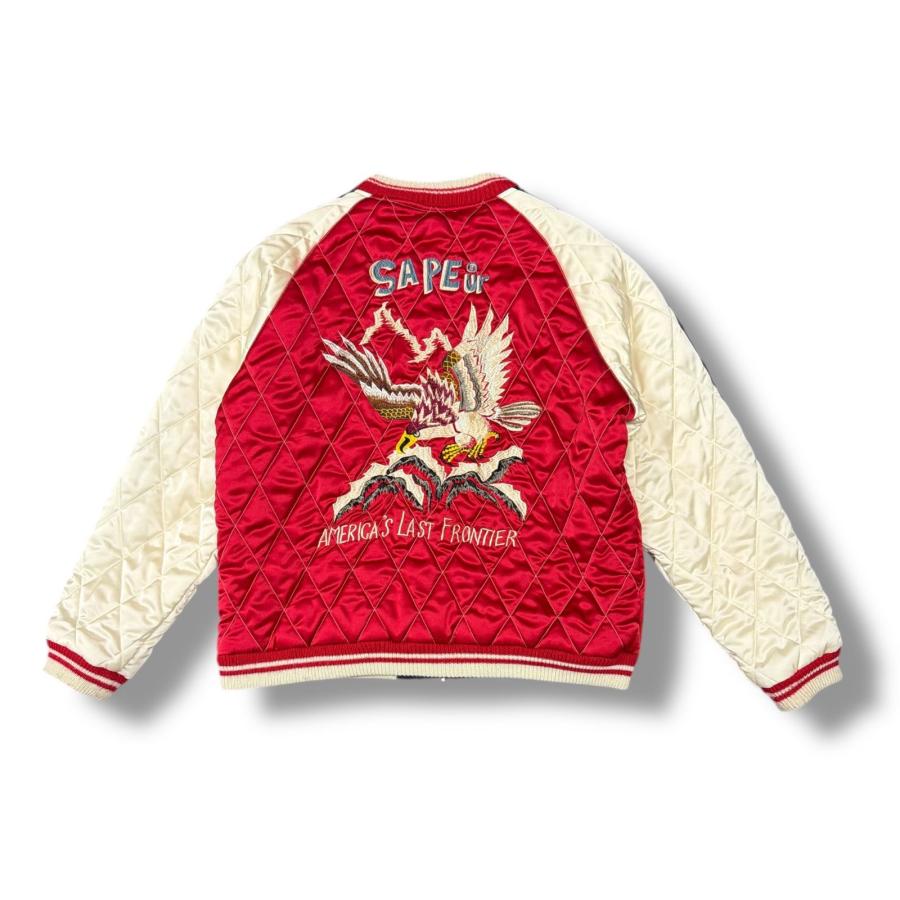 SAPEur サプール REVERSIBLE SOUVENIR スカジャンXL SAPEur サプール Reversible Souvenir Jkt 