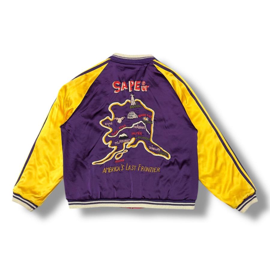 SAPEur サプール REVERSIBLE SOUVENIR スカジャンXL SAPEur サプール Reversible Souvenir Jkt 