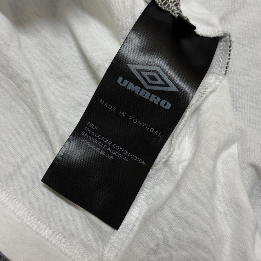 UMBRO アンブロ TAPED POLO Washed Garment テープドポロシャツ 長袖