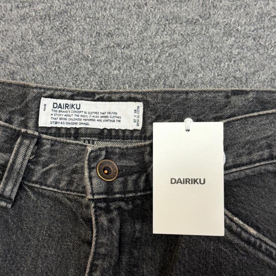 未使用品 DAIRIKU ダイリク 25AW Vintage Washed Painter Denim Wide 