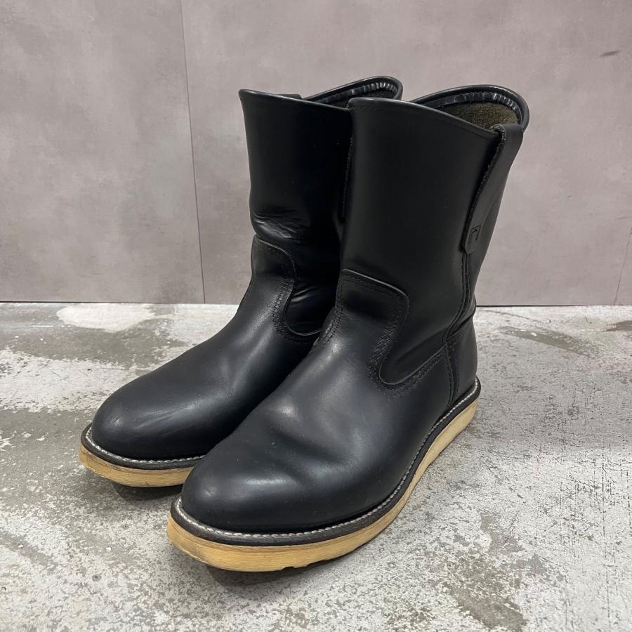 【大人気】RED WING レッドウィング　ペコスブーツ　8169 廃盤 RED WING レッドウィング 廃盤 レザー ペコスブーツ 8169 ブラック