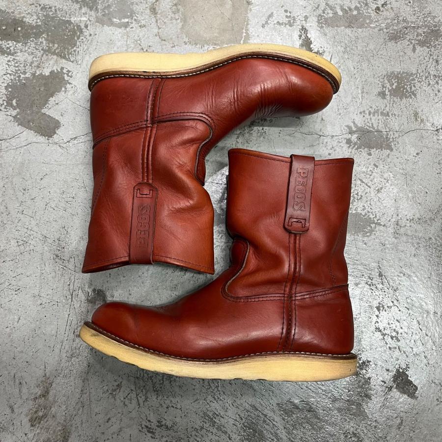 RED WING レッドウィング 廃盤 レザー ペコスブーツ 8866 ブラウン