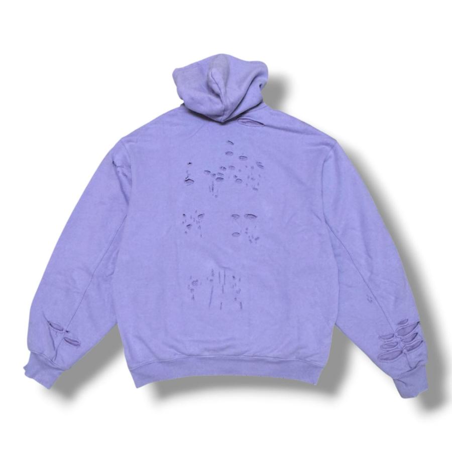 BALENCIAGA（バレンシアガ） 21SS Caps Destroyed Hoodie デストロイ