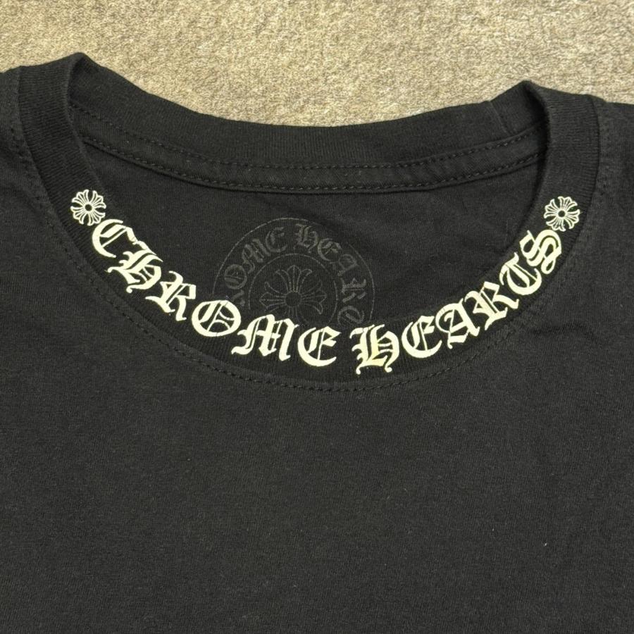 CHROME HEARTS クロムハーツ CH LS NECK LOGO ネックロゴプリント 袖