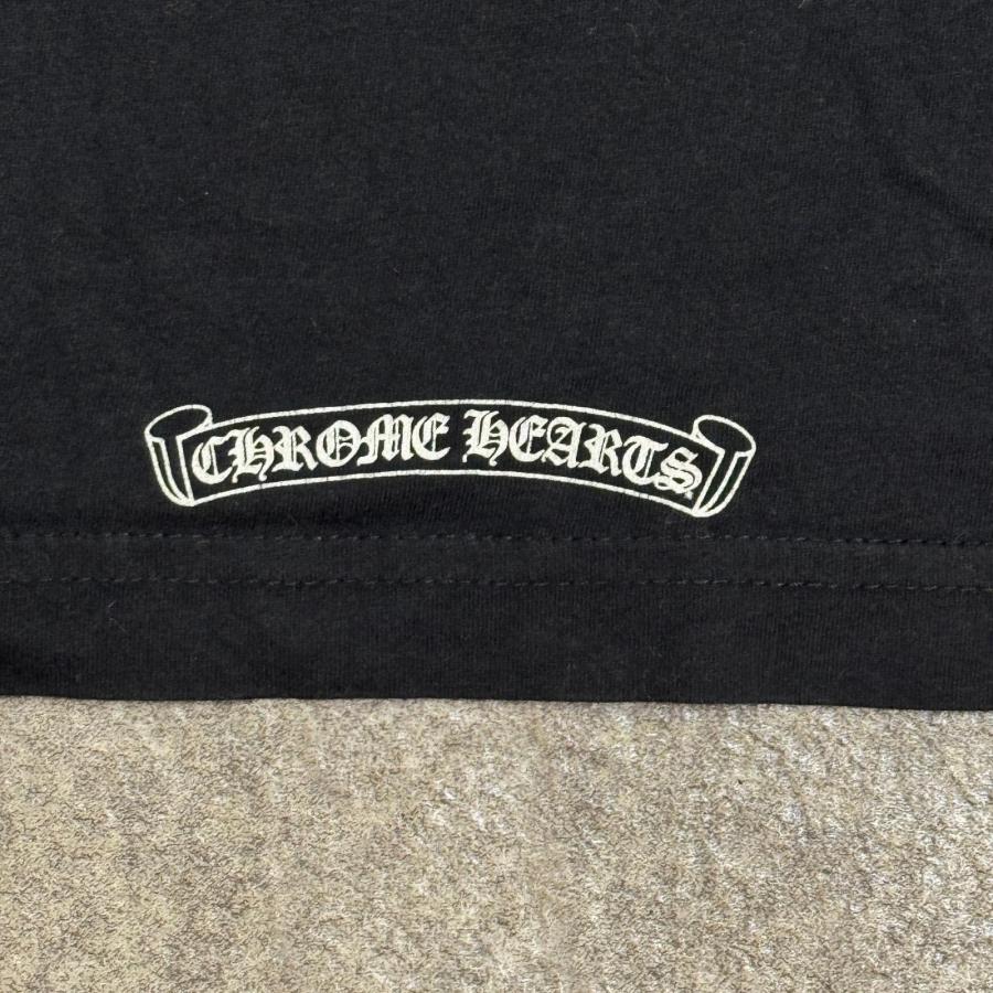 CHROME HEARTS クロムハーツ CH LS NECK LOGO ネックロゴプリント 袖