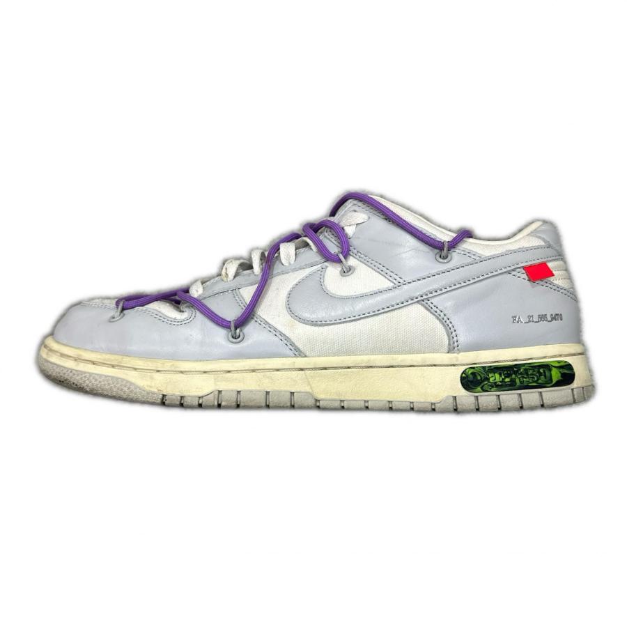 最終値下げ　Nike✖️off-whiteコラボ　ダンクロー NIKE（ナイキ） × OFF-WHITE オフホワイト Dunk Low Sail/Neutral Gray