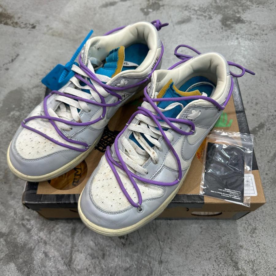 NIKE（ナイキ） × OFF-WHITE オフホワイト Dunk Low Sail/Neutral Gray