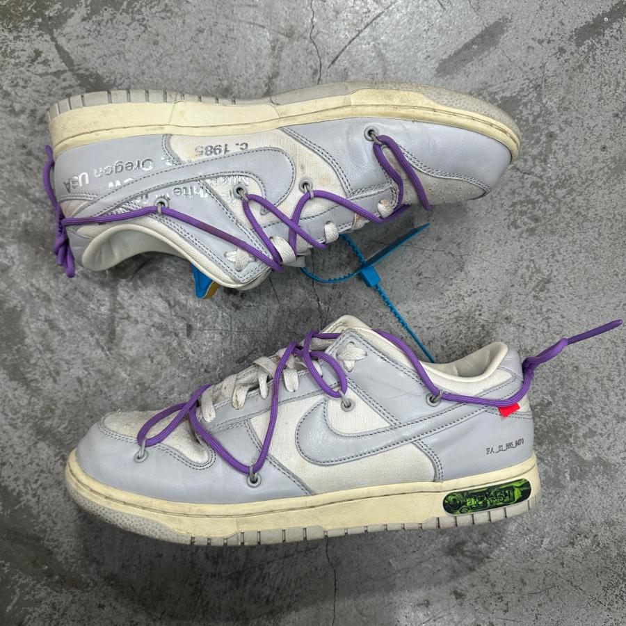 最終値下げ　Nike✖️off-whiteコラボ　ダンクロー NIKE（ナイキ） × OFF-WHITE オフホワイト Dunk Low Sail/Neutral Gray