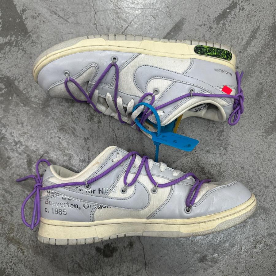 NIKE（ナイキ） × OFF-WHITE オフホワイト Dunk Low Sail/Neutral Gray