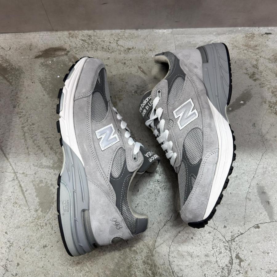 New Balance（ニューバランス） 993 Gray スウェード スニーカー 
