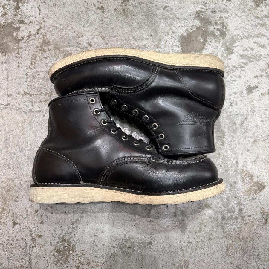 X*様 8179良品8E／レッドウィング黒ブーツアイリッシュセッター8130ベッ RED WING レッドウィング 8130 アイリッシュセッター ブーツ ブラック