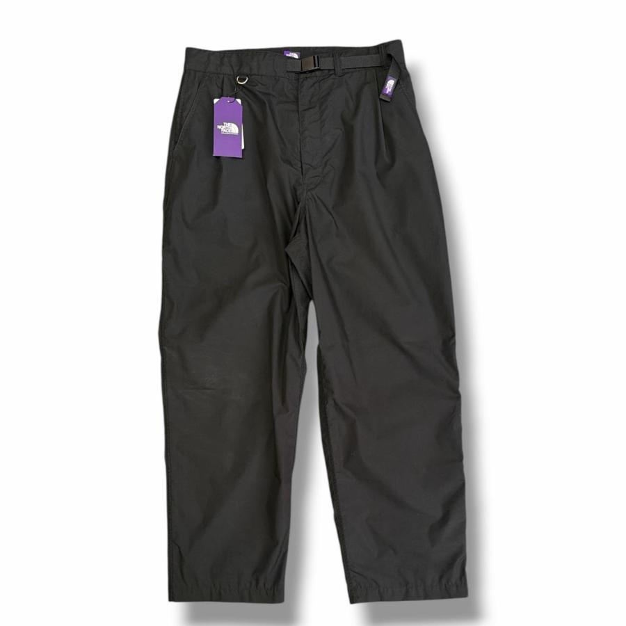 ノースフェイスパープルレーベル　ワイドチノテーパードパンツ　32　黒 未使用品 THE NORTH FACE PURPLE LABEL ザノースフェイスパープル