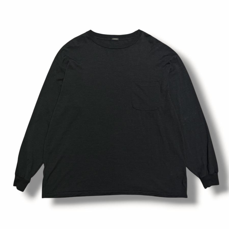 COMOLI コモリ サマーウール 長袖Tシャツ カットソー B01-05015