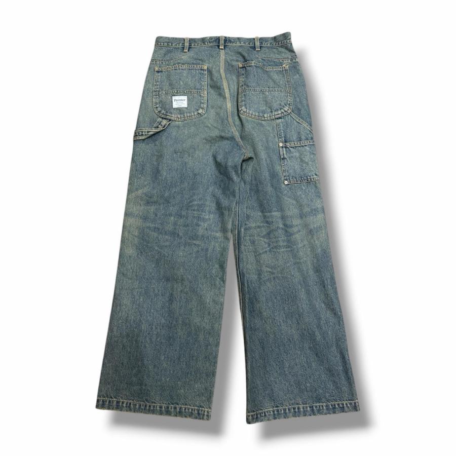 DAIRIKU ダイリク 26SS Vintage Washed Painter Denim Wide Pants