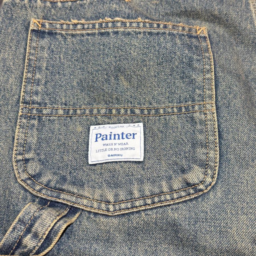 DAIRIKU ダイリク 26SS Vintage Washed Painter Denim Wide Pants