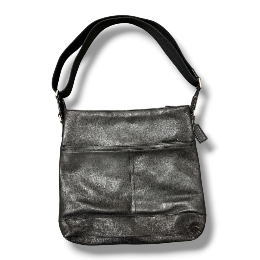 COACH キャムデン ペブルド ラージジップトップクロスボディ バッグ レザーショルダーバッグ 鞄 コーチ ブラック F （18768M） COACH（コーチ） キャムデン ペブルド ラージジップトップクロスボディ