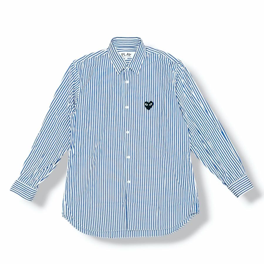 PLAY COMME des GARCONS プレイコムデギャルソン Stripe Shirt With