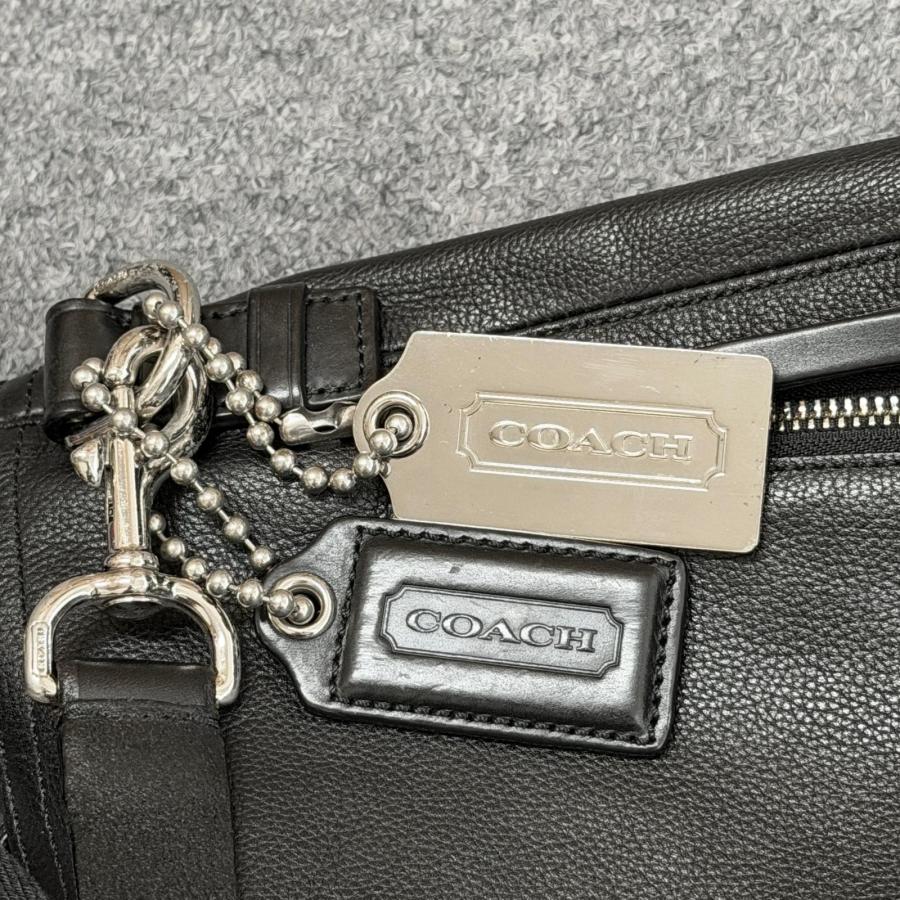 COACH（コーチ） LEATHER SHOULDER BAG レザーショルダーバッグ