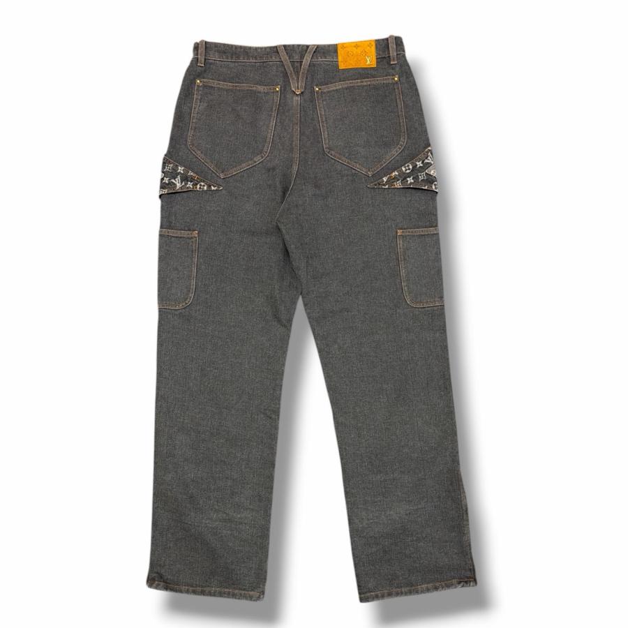 LOUIS VUITTON（ルイ・ヴィトン） 23AW monogram flower denimpants