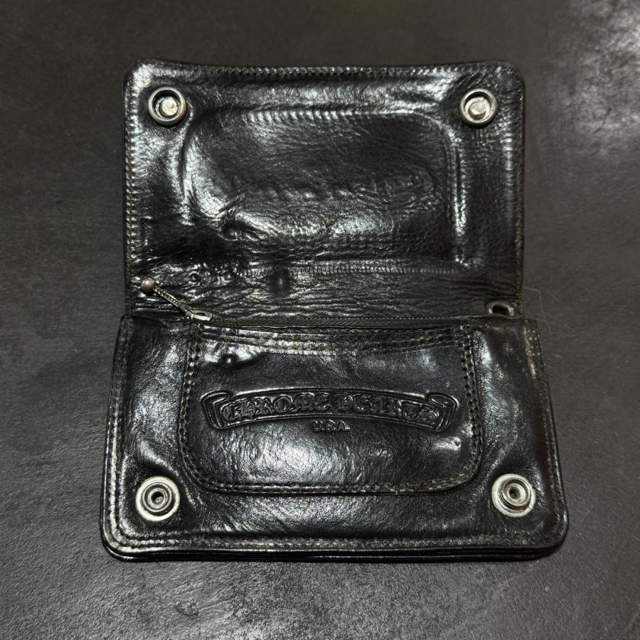 CHROME HEARTS クロムハーツ 1 ZIP HEART 1ジップ ハートボタン レザー