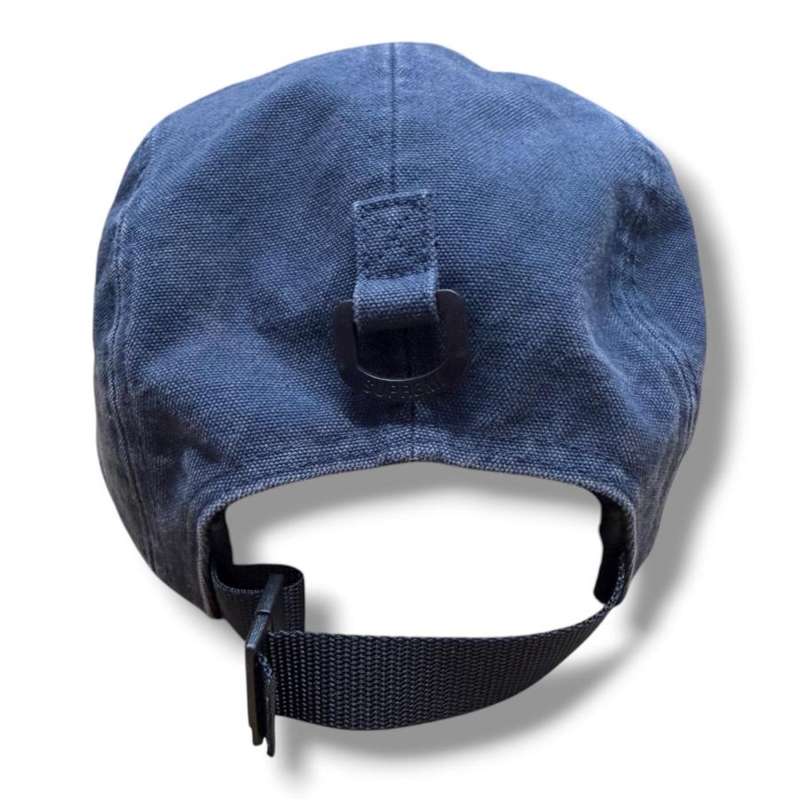 SUPREME シュプリーム Camp Cap キャンプキャップ ネイビー Supreme（シュプリーム） 25SS Ventile Camp Cap ボックスロゴ