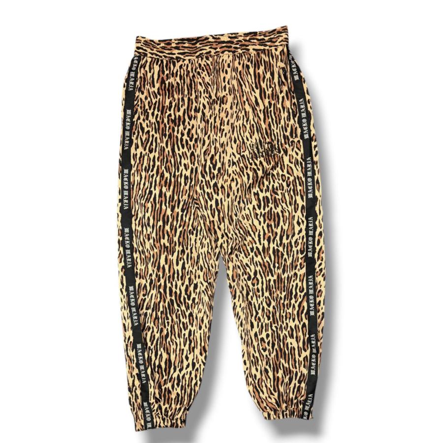 参考上代53900円 未使用 WACKO MARIA  × NANGA 26SS LEOPARD TRACK PANTS レオパードトラックパンツ コラボ ワコマリア  × ナンガ 26SS-WMO-NA04 ベージュ XL （19261M） WACKO MARIA（ワコマリア） 未使用品 × NANGA ナンガ 26SS LEOPARD
