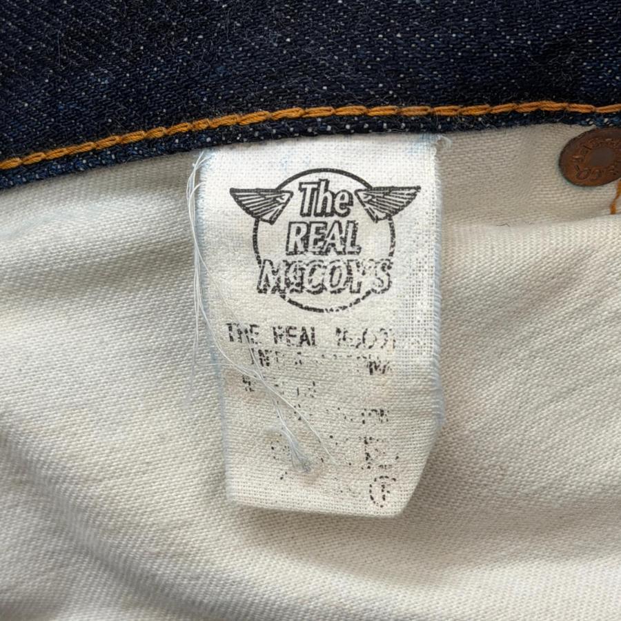 The REAL McCOY'S Lot. 906 Denim Pants デニムパンツ ジーンズ ザリアルマッコイズ インディゴ 32 （19349M） The REAL McCOY'S ザリアルマッコイズ Lot. 906 Denim Pants デニム
