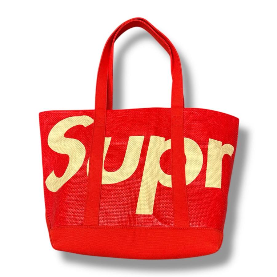 Supreme 20SS RaffiaTote ラフィアトートバッグ レッド Supreme（シュプリーム） Supreme 20SS RaffiaTote ラフィアトート