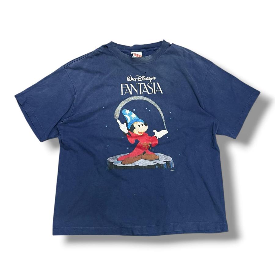 セントマイケル ディズニー Tシャツ Mネイビー　モモ SAINT MICHAEL セントマイケル 25SS DNF SS TEE / FANTASIA ディズニー
